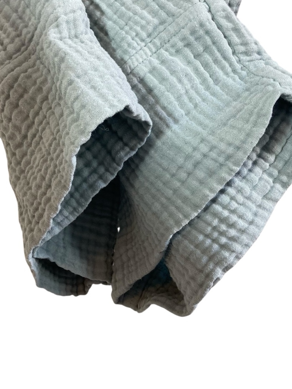Madewell Lightspun Pull-on Textured Gauze Ballon Pants Shale Grey Green - Picture 7 of 13